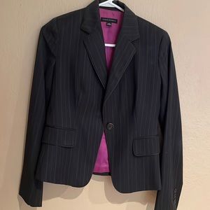 Banana Republic Suit  - dark gray w light pinstripes - Jacket (4) & Skirt (0)
